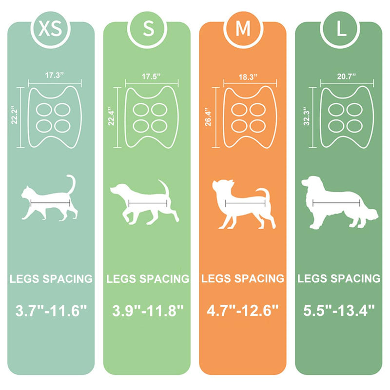 Pet Grooming Hammock Harness for Cats Dogs, Relaxation Pet Grooming Hammock Restraint Dog & Small Animal Dog Grooming Harness Bag (M（ Legs Spacing：4.7-12.6" / Max W：35-50LBS）, Army Green) M（ Legs Spacing：4.7-12.6" / Max W：35-50LBS） - PawsPlanet Australia