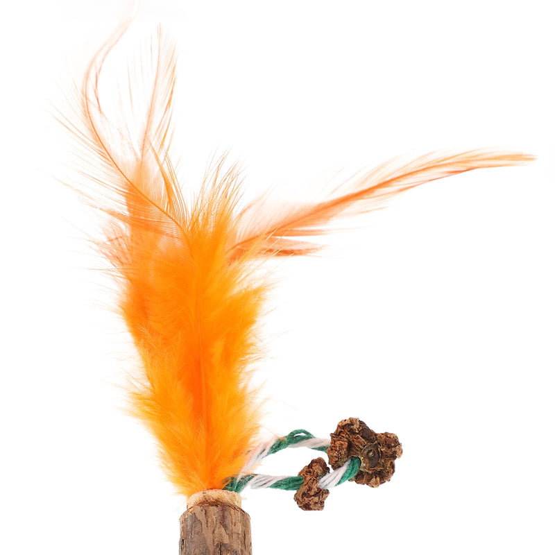 Gatuida 2 pcs Silvervine Cat Toy made of Silver Vine Chew Toy for Indoor Cats, Dental Health, Against Boredom, Suitable for Indoor Use