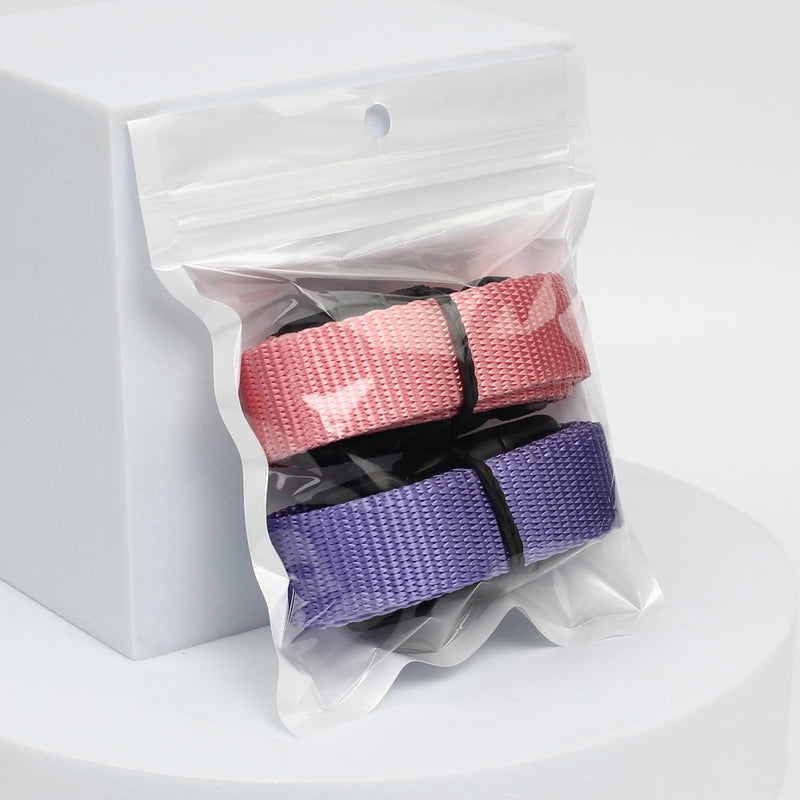 Dog Training Collar Replacement Strap, Dog Replacement Collar Strap, Shock Collar for Delupet Bousnic Patpet Hkzooi Dog Care Nikketta Yawpet Maisoie Educator - Pink & Purple Pink1+Violet1 - PawsPlanet Australia