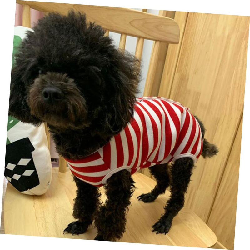 PartyKindom Dog Body Weaning Suit with Buttons, Breathable, Full Protection for Male and Female Dogs, Prevents Licking and Scratching in Wound Healing, Durable and Easy to Take Off