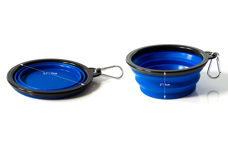 Transport Stretcher for Dogs - Animal Emergency Transport Carrier with Buckled Adjustable Safety Strap - Complete with Collapsible Dog Bowl - PawsPlanet Australia