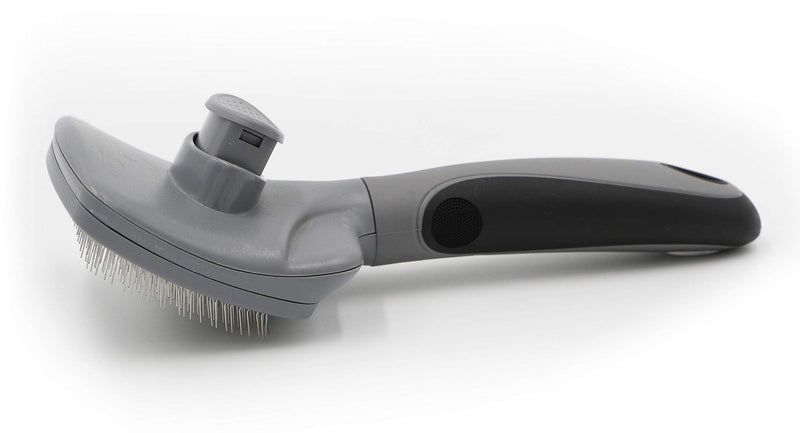 Vetocanis Retractable and Self-Cleaning Grooming Brush for Dogs, 0.2 kg