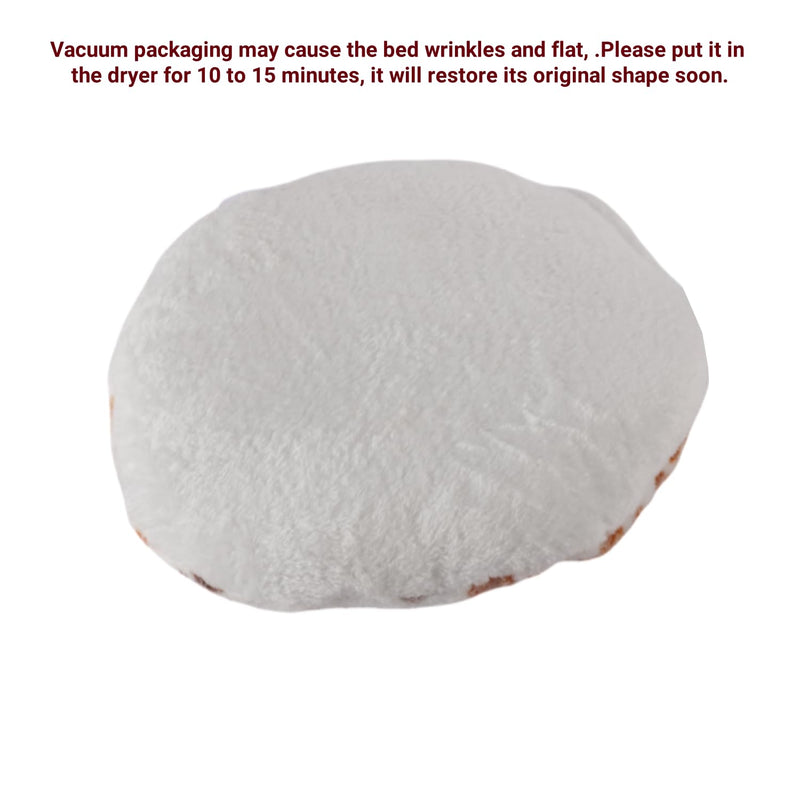 SHENGOCASE Round Cat Kneading Pillow, 15 Inch, Cushion Bed for Cats and Small Dogs, 4-Pack 15 Inches - PawsPlanet Australia