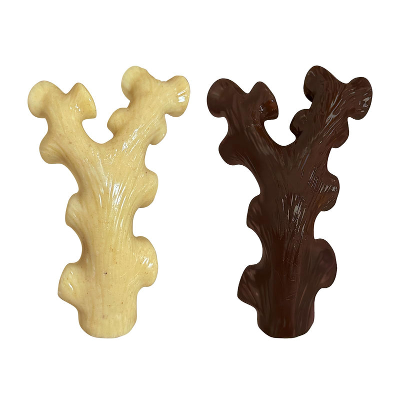 2 Pack Dog Chew Toys for Aggressive Chewers,Boredom and Stimulating Best DogToys for Medium/Large Breed,Tough Durable Almost Indestructible Dog Bones for Teeth Cleaning and Training - PawsPlanet Australia