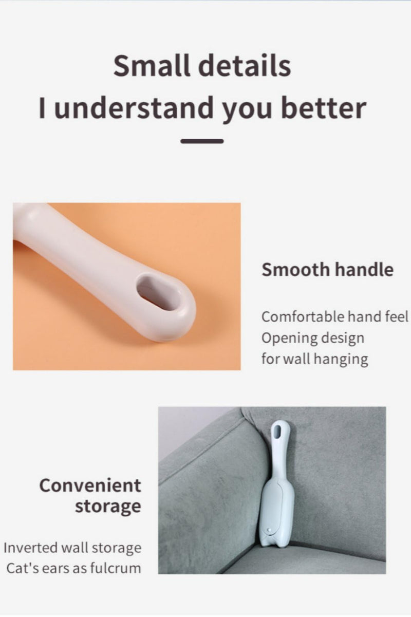 Pet Hair Remover Roller, Reusable Dog & Cat Fur Remover, Portable Lint Rollers Multi-Surface Fur Removal Tool, Cat and Dog Hair Remover for Couch, Carpet, Clothing and Bedding (White) White - PawsPlanet Australia