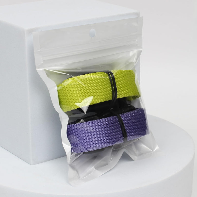 Replacement Collar Strap,E Collar Replacement Strap, 3/4 Inch Replacement Collar for All Vibrating and Anti Bark Training Shock Collars - Durable & Adjustable - Green & Purple - PawsPlanet Australia