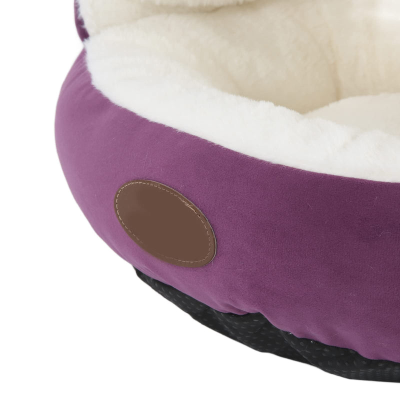 Puppy Bed, Pet House Cat Sleeping Bag Comfortable Plush Small Dogs Cat Bed Donut Removable Winter Warmth Semi Enclosed Pet Cat Bed for Small Medium Large Dogs Cats Puppy Kitty (#2) #2 - PawsPlanet Australia