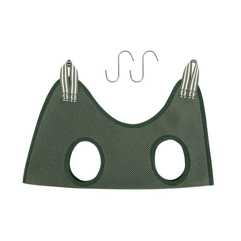 Pet Grooming Hammock Harness for Cats Dogs, Relaxation Pet Grooming Hammock Restraint Dog & Small Animal, L (Legs Spacing: 5.5-13.4" / Max W: 50-60LBS), Army Green L（ Legs Spacing：5.5-13.4" / Max W：50-60LBS） - PawsPlanet Australia