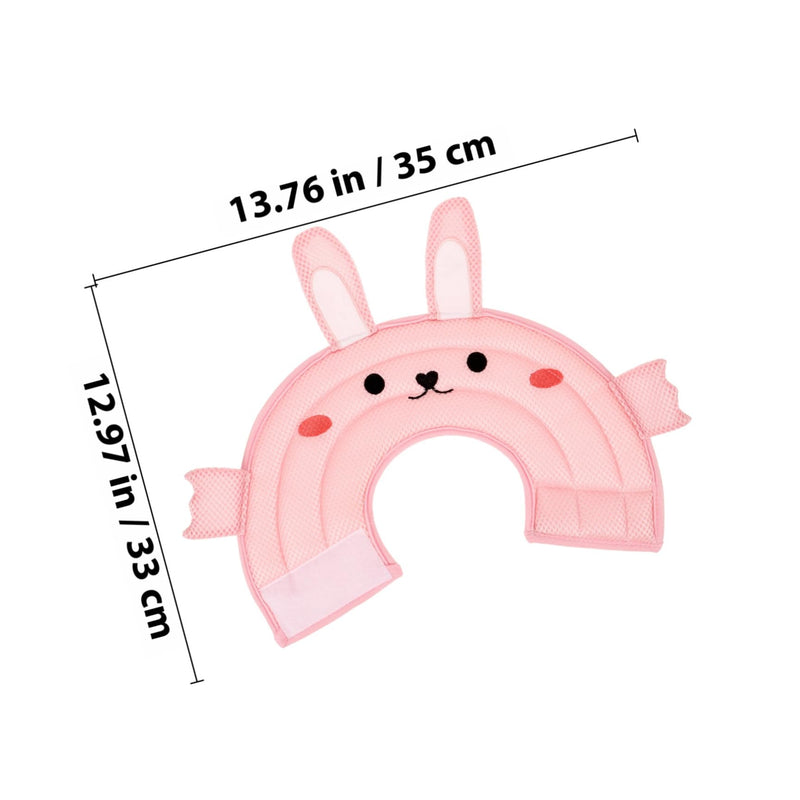 VICASKY Recovery Collar and Prevents Licking, Polyester with Bunny Ears, Breathable, Protects Cats After Surgery, Comfortable and Allows Freedom of Movement
