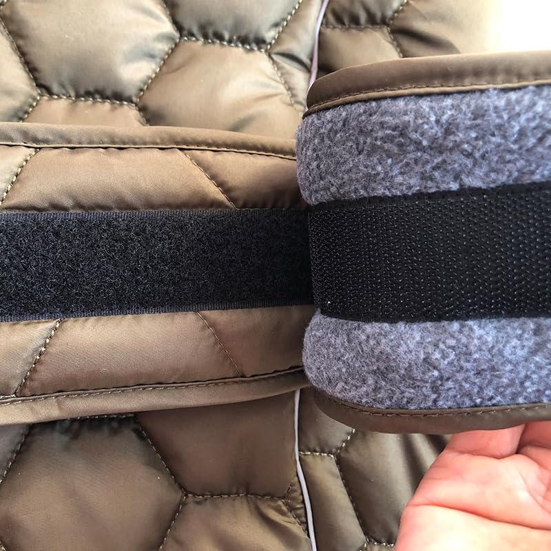 Dog Cold Weather Coat Vest Warm Fleece Jacket Puffer Dog Clothes for Small Dogs Medium Large Dogs (Green, Small) Green