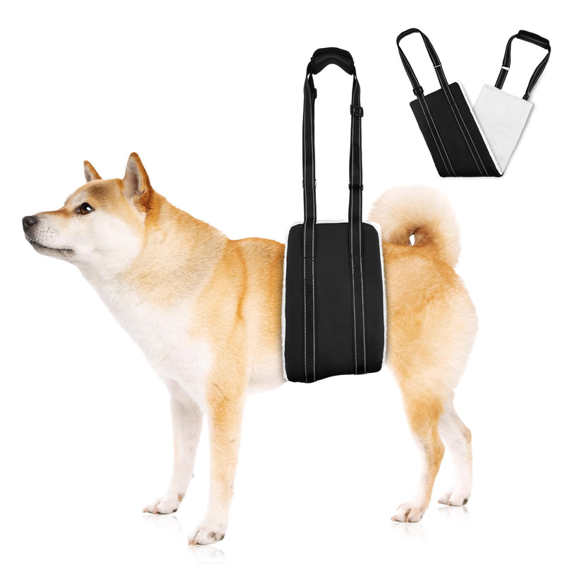 Dog Mobility Aids Support Sling For Back Legs,Lifting Sling for Pets with Handle,Adjustable Lifting Harness for Old Dog,Weak Rear Legs,with Injuries,Disabilities(For Medium Dog) For Medium Dog