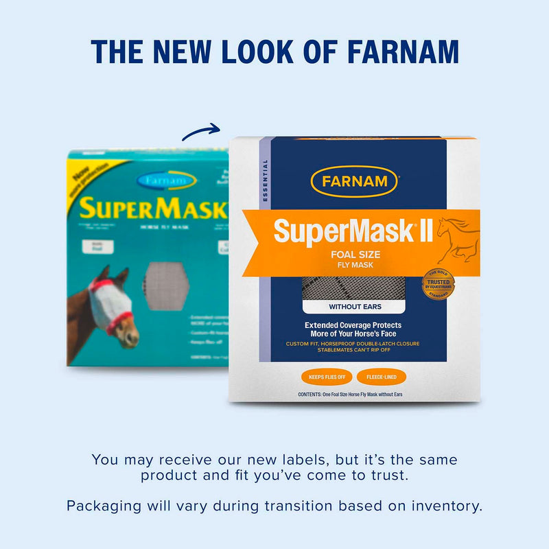 Farnam Supermask II Fly without Ears,Assorted,Floral