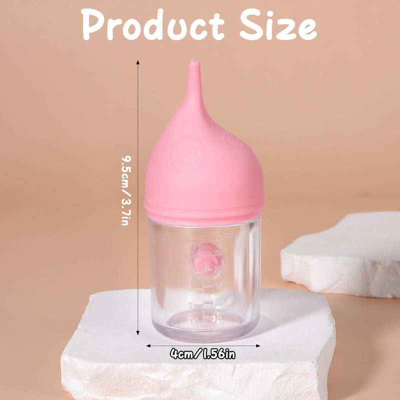 Pet Feeder Bottle Kitten Bottles for Nursing Silicone Kitten Bottle Feedings Kit Anti-Choking Puppy Bottles Reusable Puppy Feeding for Newborn Kittens Puppies Small Animals - PawsPlanet Australia
