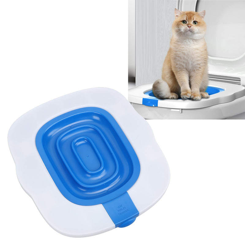 Cat litter box training set, easy-to-use anti-slip system for cats with 4 protective pads and robust ABS material
