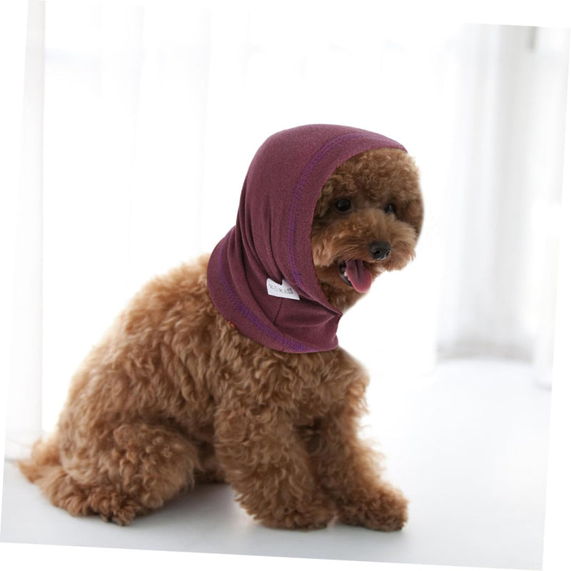 VICASKY Dog Ear Protectors for L√§rm Elastic Headband with Hearing Protection Pet Ear Protection for Cold Weather Comfortable Dog Scarf