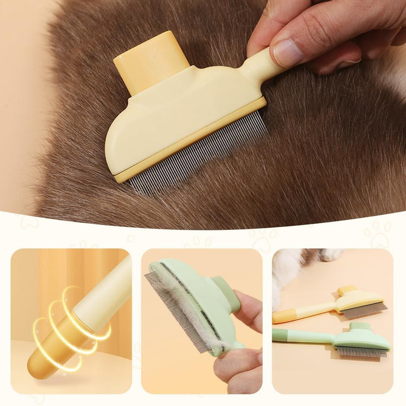 Cat Grooming Comb (Green) Green - PawsPlanet Australia