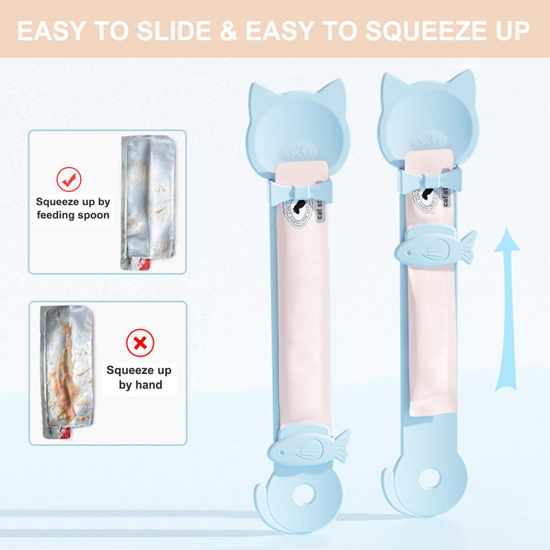 3PCS Cat Treat Feeder Spoon and Cat Steam Brush for Shedding,Great Gift for Pet Owner - PawsPlanet Australia