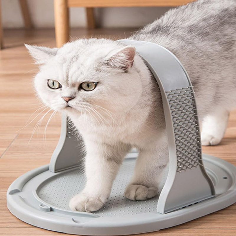 MAGICLULU Pet Toys Pet Hair Self Massager Cat Grooming Massager Cat Massage Board Cat Self Massager Massage Board for Cat The Cat Hair Brush - PawsPlanet Australia