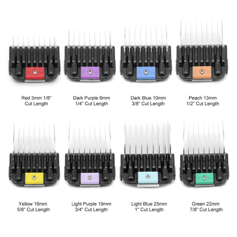 Professional Animal Stainless Steel Comb Set for A5-style Detachable Blade Clippers, Snap-On Size #10/15/30 for Pets, Dogs, Cats, and Horses (Not Compatible with 5-in-1 Blades) - PawsPlanet Australia
