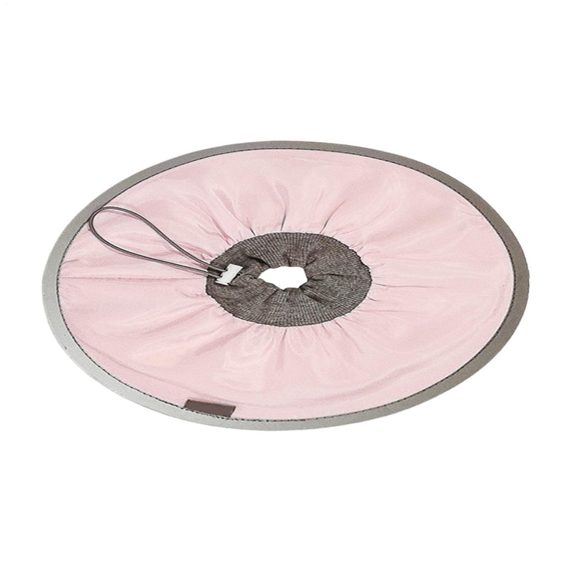 Recovery collar for cats, Kitten Cone, Comfortable Elizabethan pet collar - Adjustable cat collar to prevent wound licking, lightweight cat cone collar, soft pink M
