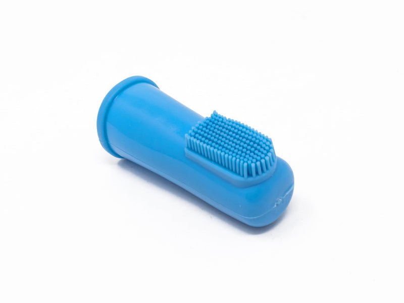 HQ Finger Toothbrush for Pet, Set of 2 Convenient Oral Care for Your Furry Friend's Dental Health, Best Finger Toothbrush for Pets (Blue)