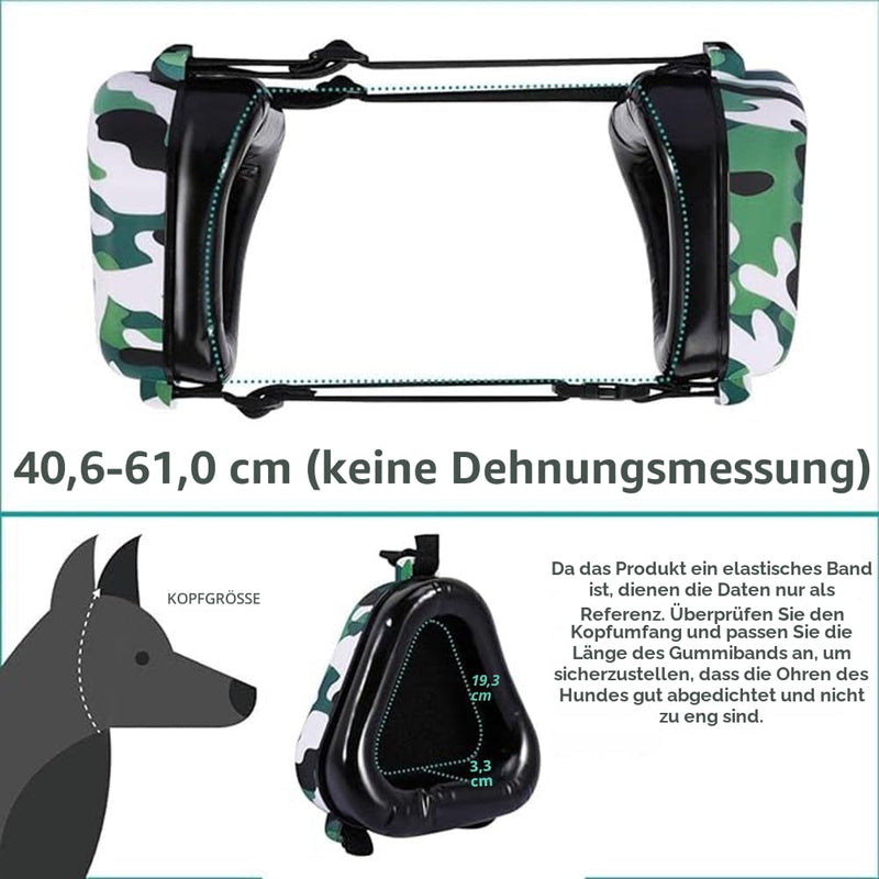 Hearing Protection for Dogs, Dog Earmuffs Dog Noise Protection Fireworks Black