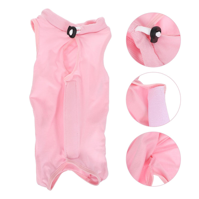GALPADA Breathable Cat Recovery Suit for Female Kittens After Surgery with Adjustable Cat Bodysuit, Soft Surgical Protective Suit to Protect Against Licking, Machine Washable