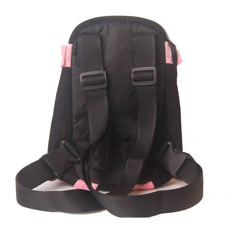 Dog Carrier Pink Legs Out Front Pet Carrier Backpack Comfortable Puppy Bag with Shoulder Strap and Sling for Travel Hiking Camping Outdoor Medium - PawsPlanet Australia