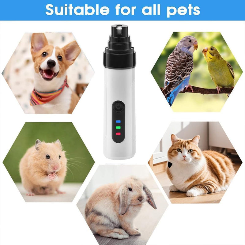 Silent Groom Pro Nail Grinder,Silent Groom Pro,2025 New Silent Groom Pro for Dogs and Cats, Nail Trimmer with Quick USB Charge - PawsPlanet Australia
