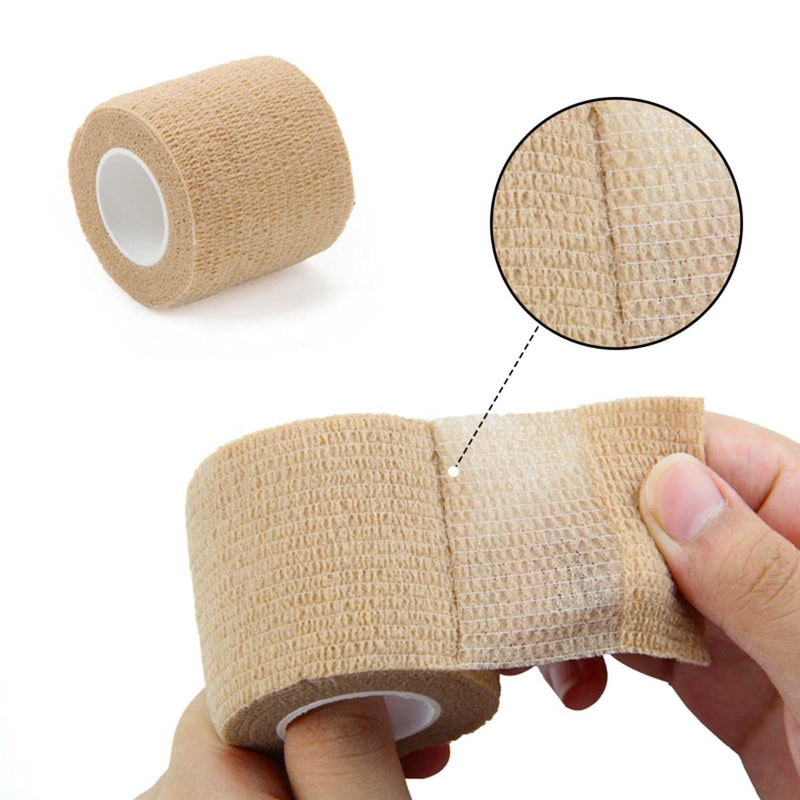 16 Pack Self Adhesive Bandage Wrap 3 inch, Self Sticking Bandage Wrap, Self Adherent for Wrist Ankle Sprains, Vet Wrap for Animals Pet(Pink) Pink - PawsPlanet Australia