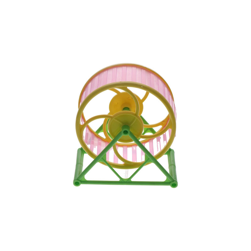 Hamster Exercise Wheel, Silent Running Wheel with Stand for Hamsters, Gerbils, Mice and Other Small Pets, Hamster Wheel Cage (Random Color, 1 PC) - PawsPlanet Australia