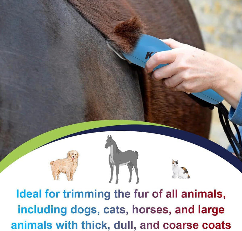 Detachable Pet Dog Grooming Blades-Size 15W Dog Grooming Wide Blade,Cutting Length 3/64" 1.2mm,Compatible with Most Andis,Oster A5,Wahl km10 Clippers 15w-1.2mm - PawsPlanet Australia