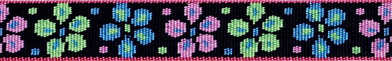 LupinePet Originals 1" Flower Power 15-22" Martingale Collar for Medium and Larger Dogs - PawsPlanet Australia