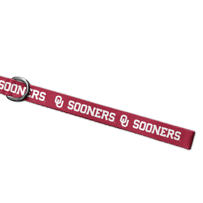 Oklahoma Sooners Collars and Leashes | Officially Licensed | Adjustable-Fits All Pets! (6 Ft Leash) 6 Ft Leash - PawsPlanet Australia