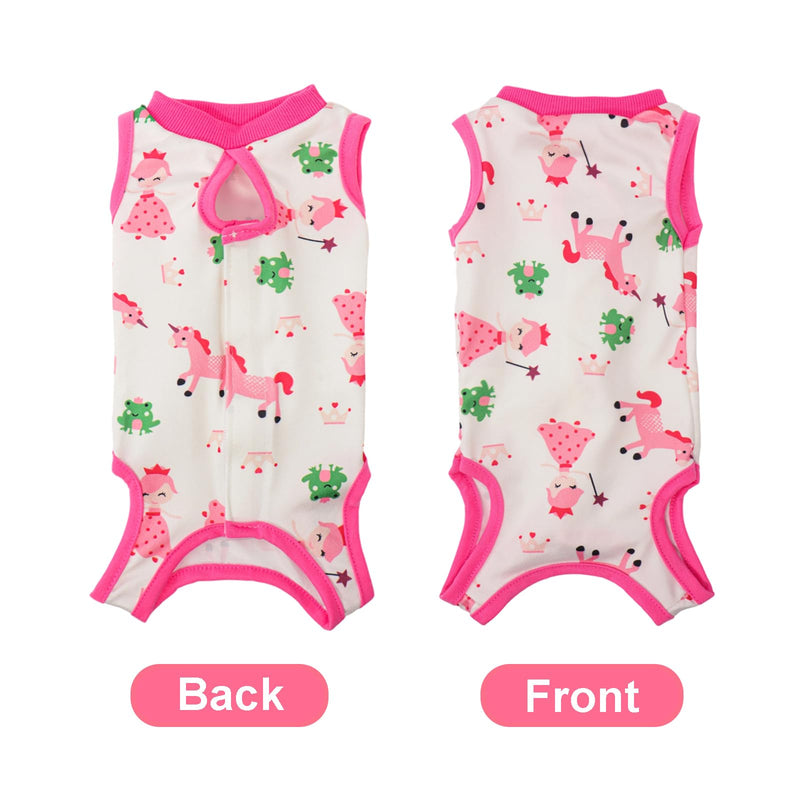2 PCS Cat Recovery Suit Cat Onesie for Cats After Surgery, Breathable Cats Surgery Recovery Suit for Female Spay & Abdominal Wounds, Kitten Surgical Onesie Body Suit Anti Licking Cone Alternative