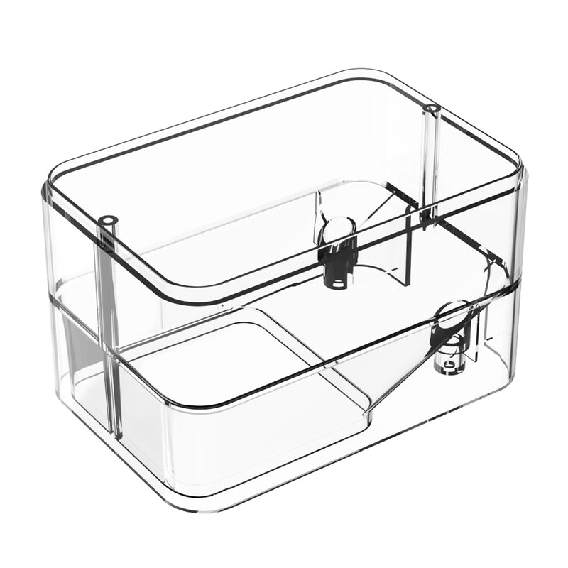 Automatic Fish Feeder Expandable Box Fish Food Storage Box, Removable, Suitable WP8622, WP8622L and KIVNIEHI WP8621N, Transparent Plastic Material, 350ML Large Capacity - PawsPlanet Australia