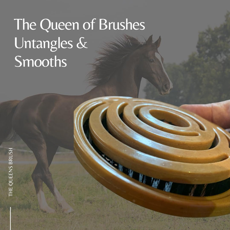 Epona The Queen's Brush Horse Grooming Tool - PawsPlanet Australia