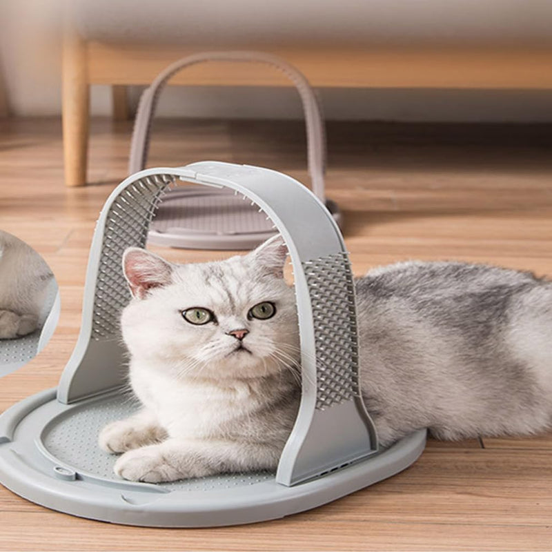 MAGICLULU Pet Toys Pet Hair Self Massager Cat Grooming Massager Cat Massage Board Cat Self Massager Massage Board for Cat The Cat Hair Brush - PawsPlanet Australia