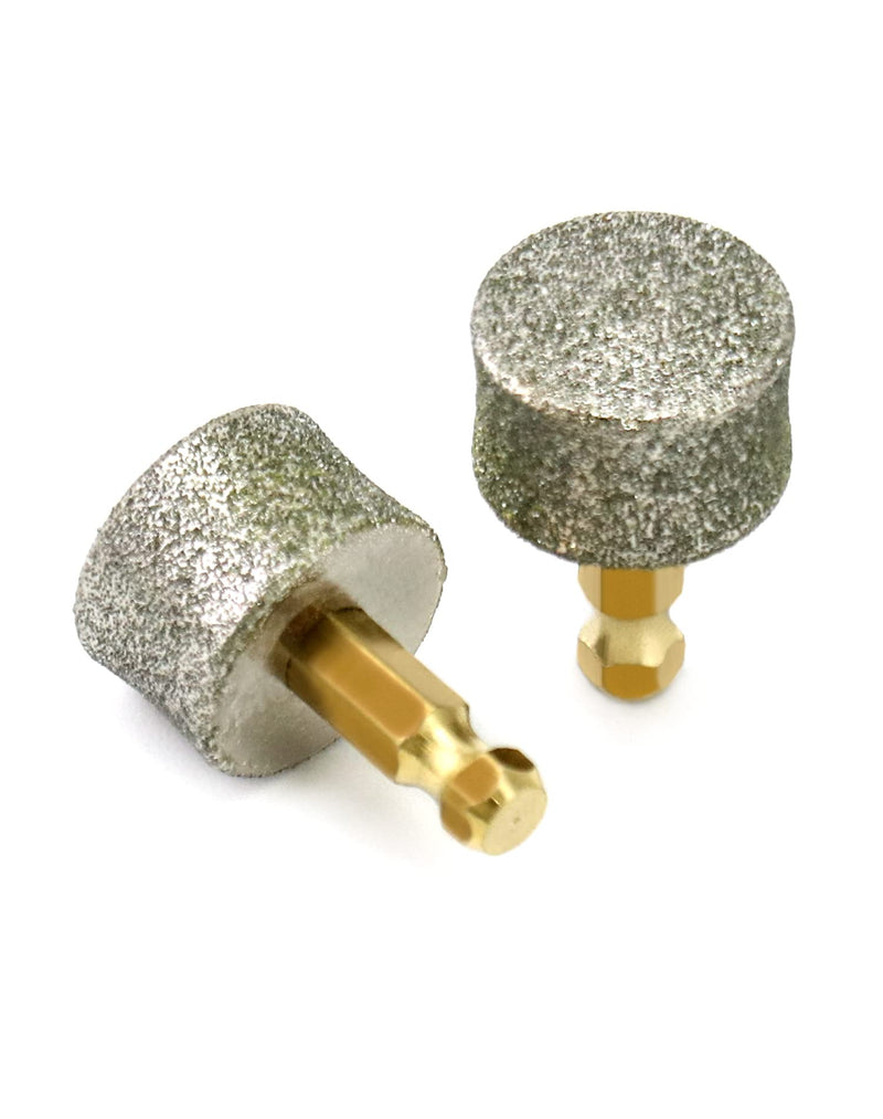 QWORK Dog Nail Grinder Replacement Head, 10 PackPet Nail Grinder Diamond Tip Replacement, Professional Spare Grinding Head for Electric Pet Paw Trimmer Nail Grinder, Dog Claw Smoothing Grinder Bits - PawsPlanet Australia