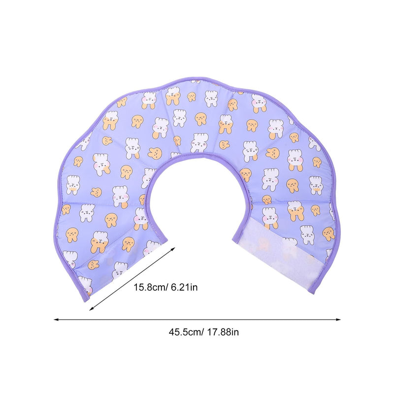 INOOMP Adjustable Pet Protective Collar for Cats and Small Dogs, Soft Recovery Collar, 32 x 36 cm, Lightweight Material, Anti-Bite and Licking Protection, Hygienic and Comfortable