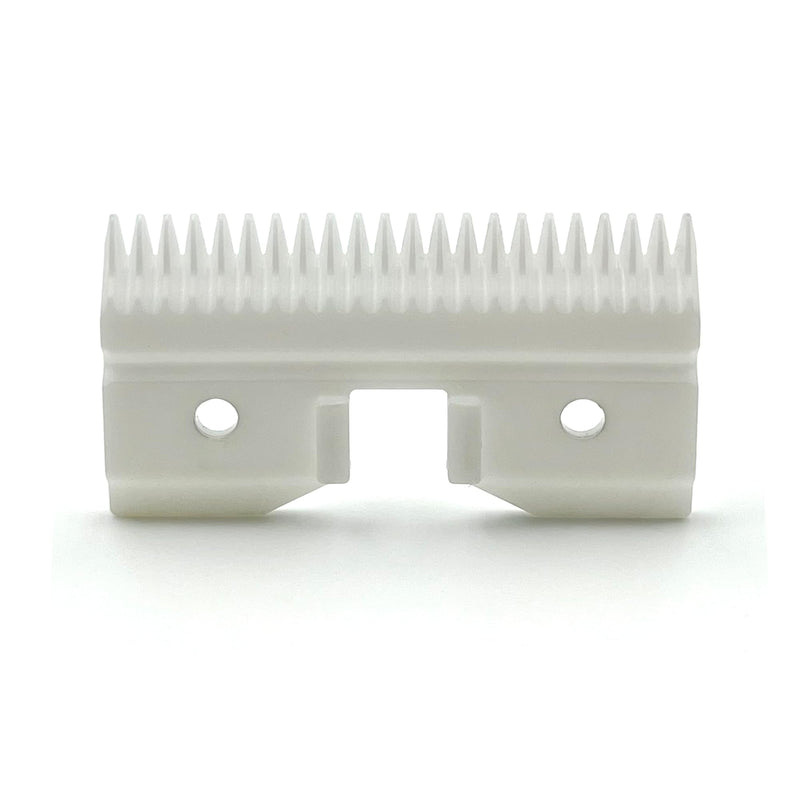 3PCS Ceramic Coarse Pet Replacement Blade Cutter Compatible with Andis 64440, Oster A5, Wahl KM Series Clipper, 22Teeth White and Black Ceramic Blade Cutter - PawsPlanet Australia
