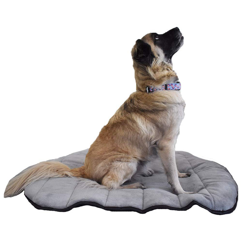 Max and Neo Travel Dog Bed 39" x 30" Fluffy Lightweight Portable Pet Mat with Carry Bag - We Donate One for One for Every Product Sold - PawsPlanet Australia