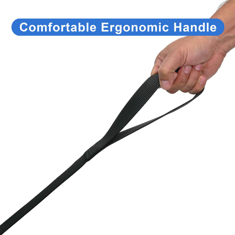 Pawtitas 6 FT Solid Color Leash for Puppy Leash Dog Leash Comfortable Handle Dog Training Leash 6 ft Dog Leash Extra Small Dog Leash/Small Dog Leash Black Dog Leash X-Small/Small (Pack of 1) Black ✅ Solid - PawsPlanet Australia