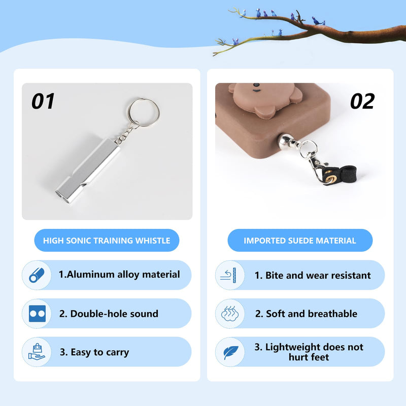 Bird Leash, 2024 New Bird Harness, Retractable Parrot Leash, Used for Bird Flight Training, 0-20 Feet Freely Adjustable, Suitable for Various Birds (Brown Bear) Brown bear - PawsPlanet Australia