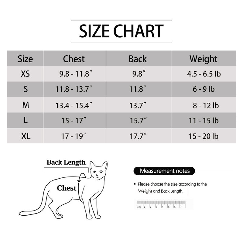 Cat Recovery Suit After Surgery, Pet Recovery Wear for Abdominal Wounds Cat Onesie Cone E-Collar Alternative,Blue S Blue - PawsPlanet Australia