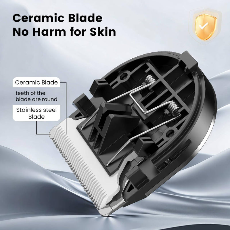 Detachable Replacement Blades for Horse Grooming Clippers, Pet Hair Shaver with Widen Ceramic Blades for Dogs, Cats, Sheep, Other Animals Blade Replacement - PawsPlanet Australia