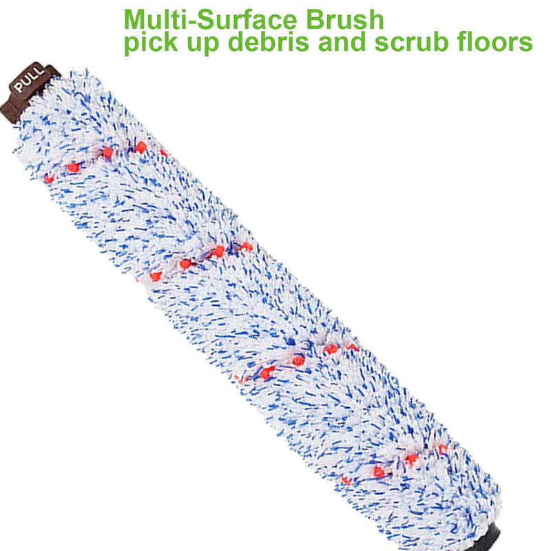 Replacement Parts for Bissell CrossWave 1785 2306 2551 Series Wet Dry Vacuum Cleaner, 1785A 2306A Replacements 1 Set Pet & Multi Surface & Wood Floor & Area Rug Brush Rolls and 2 Pack 1866 Filters