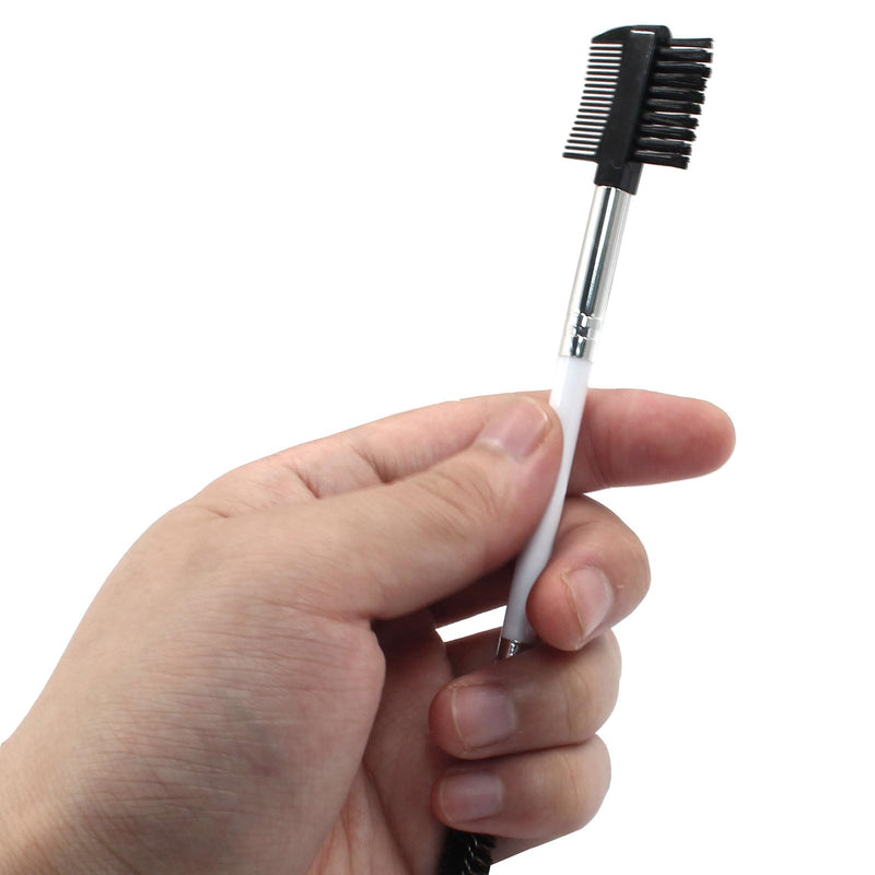 2PCS Dog Tear Stain Remover Comb, Double-Head Dog Eye Brush Cleaning Grooming Tool for Small Dogs and Cats,White White - PawsPlanet Australia