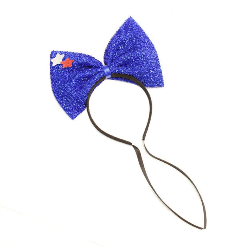 Independence Day Pet Headband 4th of July Pet Bow Headwear Pet Costume Accessories for Dog Cat Pet Patriotic Party