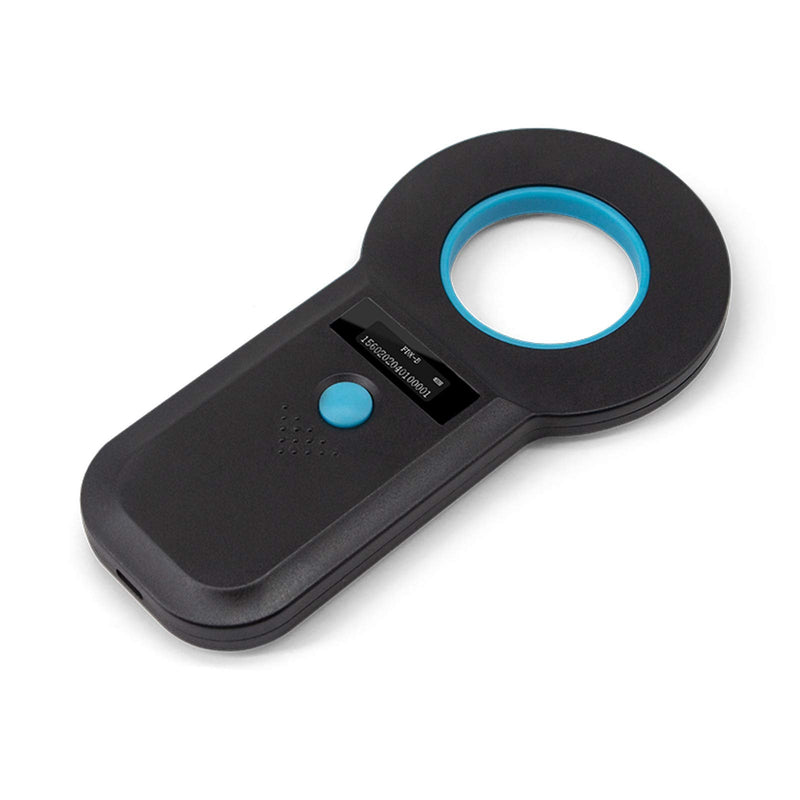 Smoostart Pet Microchip Scanner, Read ISO11784/85/FDX-B/EMID Format Microchip, Data Storage Microchip Reader for Animal/Pet/Dog/Cat/Pig (Black) Black - PawsPlanet Australia